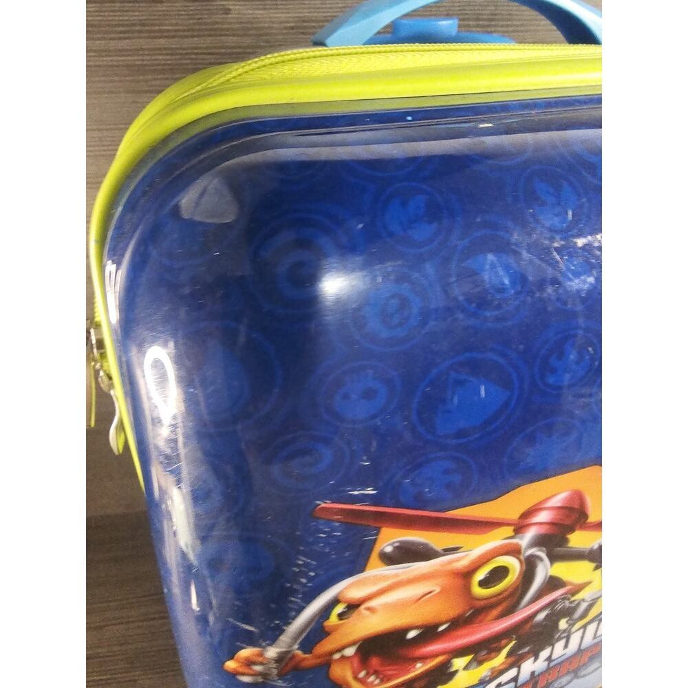 Skylanders Trap Team Kids Rolling Luggage Case 16" Carry On - Picture 7 of 12